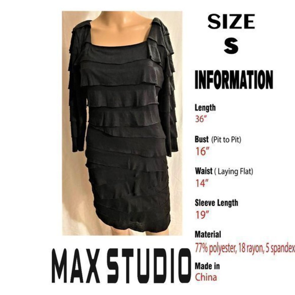 Black Max Studio Dress